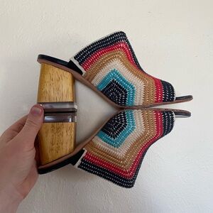 🌱Bernardo Nya Slide Block Heel